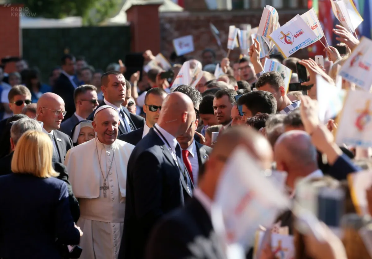 Papież Franciszek podczas uroczystości w Łagiewnikach: otwórzmy się na miłosierdzie Chrystusa