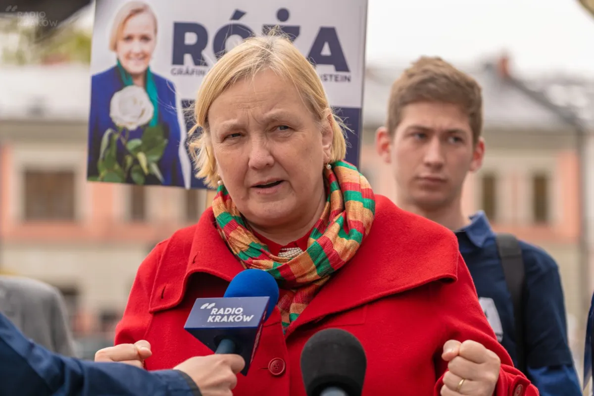 Róża Thun zabiegała dziś o głosy mieszkańców Nowego Sącza, Limanowej i Gorlic
