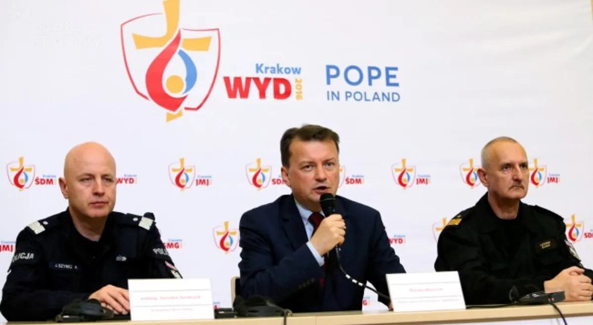 MSWiA: trzy dni ŚDM minęły spokojnie, bez poważnych zdarzeń 