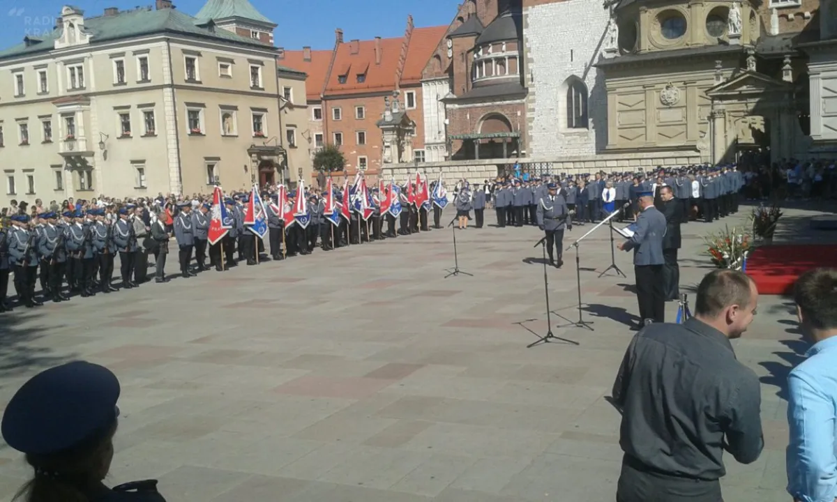 Wojewódzkie obchody święta policji. Funkcjonariusze wyróżnieni za ochronę pielgrzymów podczas ŚDM