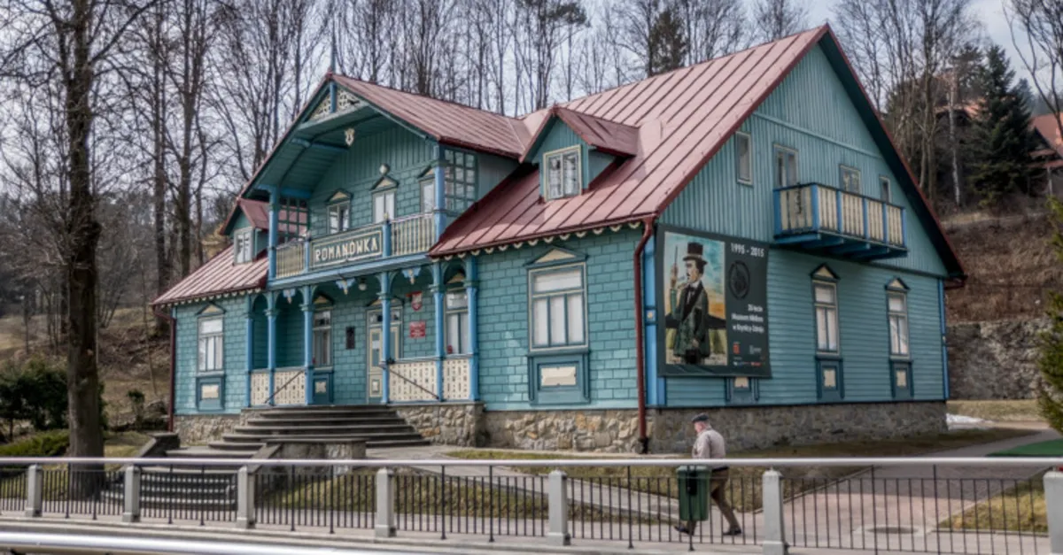 Krynica: trwa remont w willi Romanówka, ale prace Nikifora można cały czas oglądać
