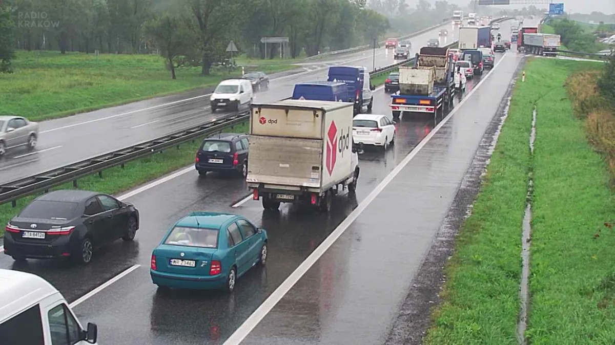 Trudny poranek dla kierowców w Małopolsce