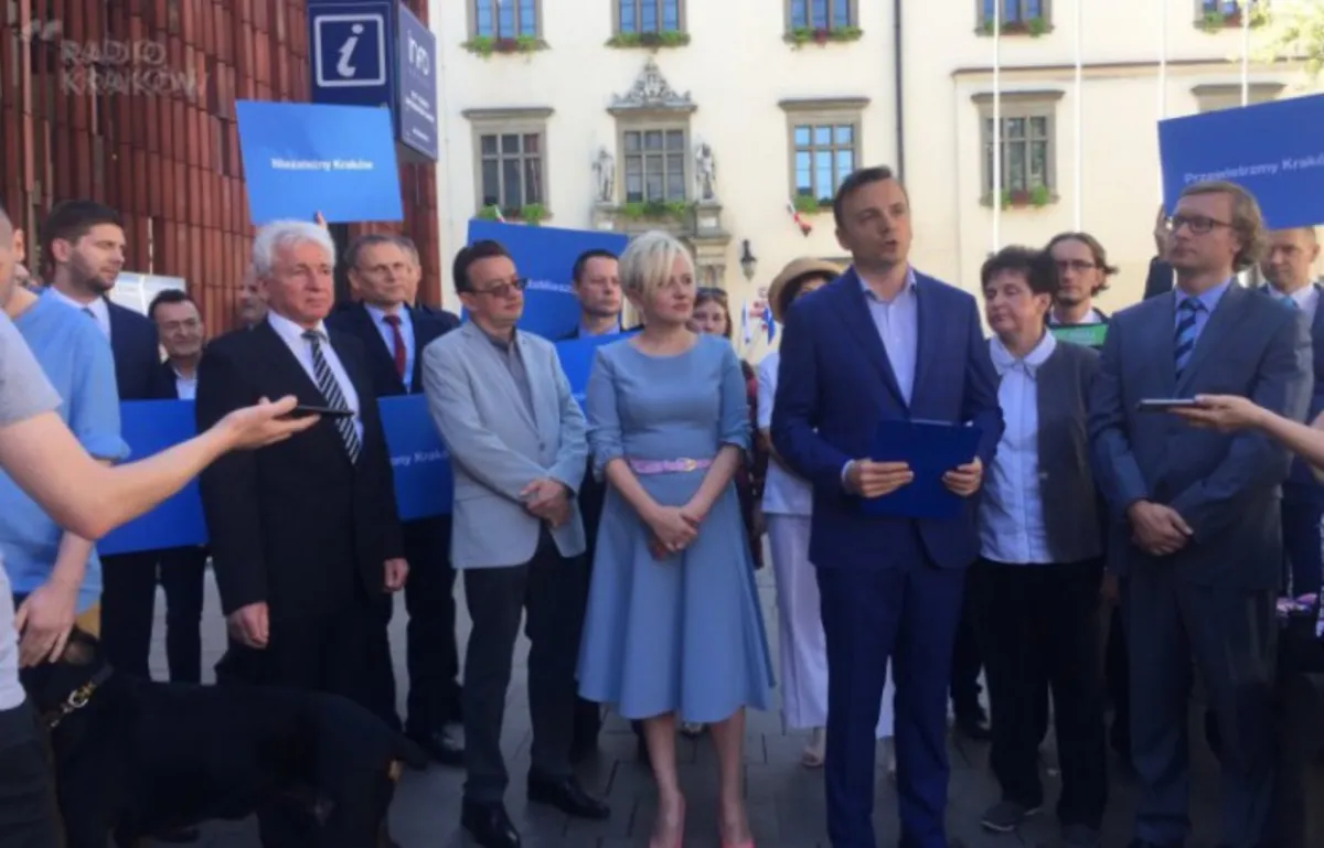 Łukasz Gibała wyrzuca ze swojego stowarzyszenia kolejną osobę