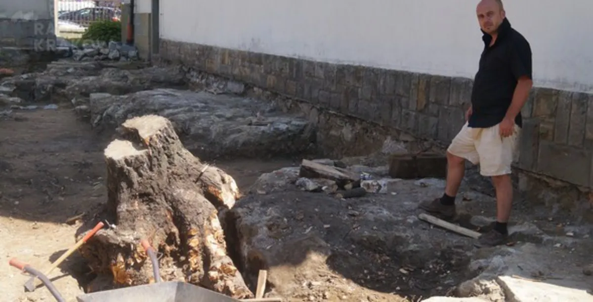 Sensacyjne odkrycie archeologiczne w Nowym Sączu. Zdjęcia!