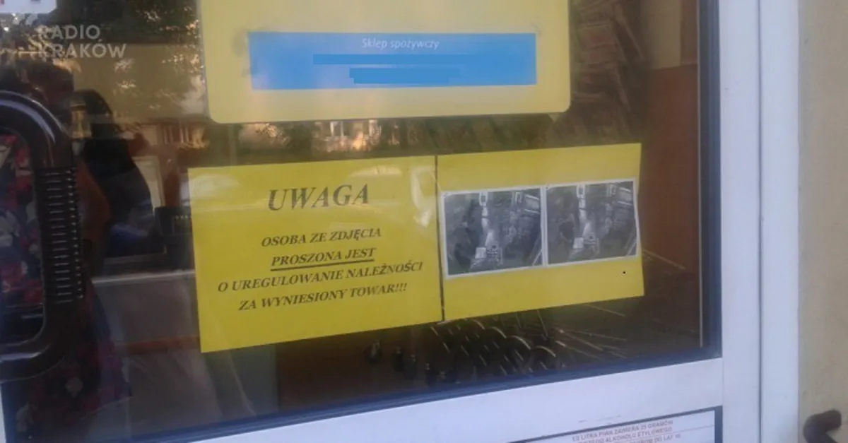 Kraków: czy "listy gończe" to dobry sposób na złodzieja? 