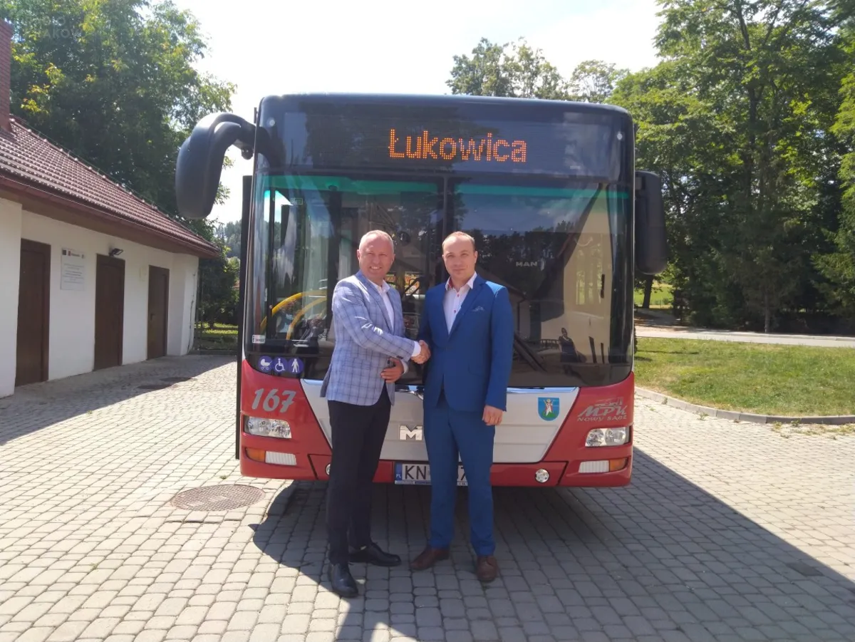 Mieszkańcy Łukowicy łatwiej będą mogli się dostać do Nowego Sącza
