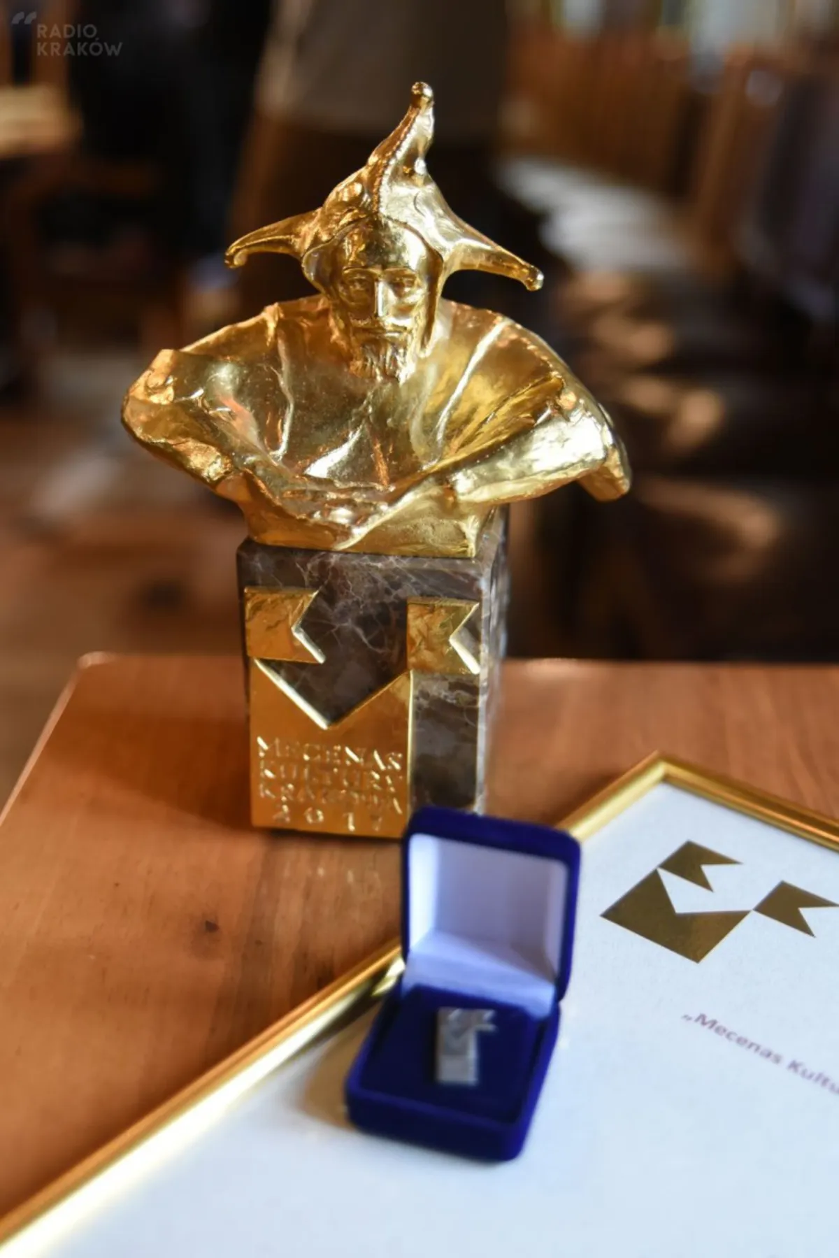 Statuetki Mecenas Kultury rozdane - wśród wyróżnionych Radio Kraków