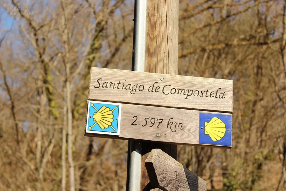 Pielgrzym Tomasz Jędrzejewski z Krakowa pieszo dotarł do Santiago de Compostela