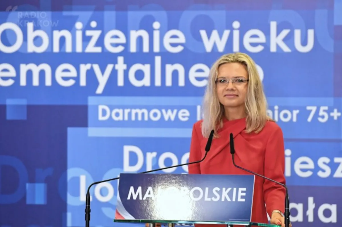 Małgorzata Wassermann zapowiada walkę ze smogiem i budowę metra w Krakowie 