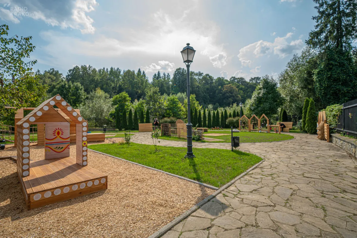 Nowy Sącz: Ogród sensoryczny w Miasteczku Galicyjskim
