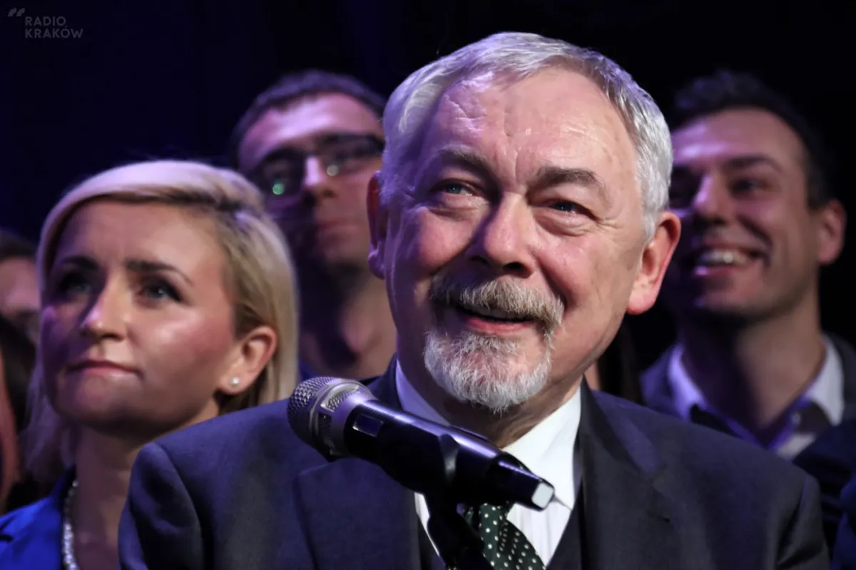 Jacek Majchrowski z największym poparciem w 1. turze wyborów na prezydenta Krakowa