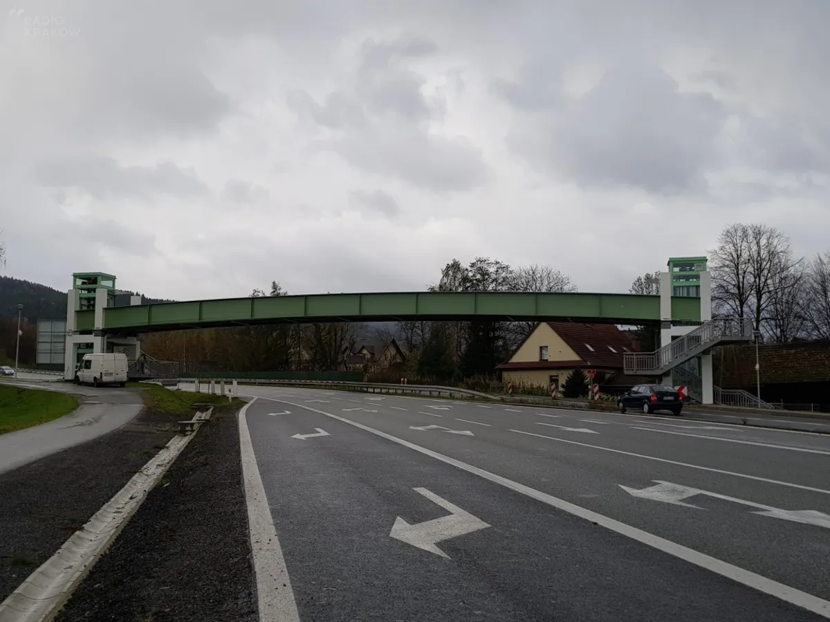 Nowe kładki w Głogoczowie i Jaworniku to nie koniec inwestycji na Zakopiance