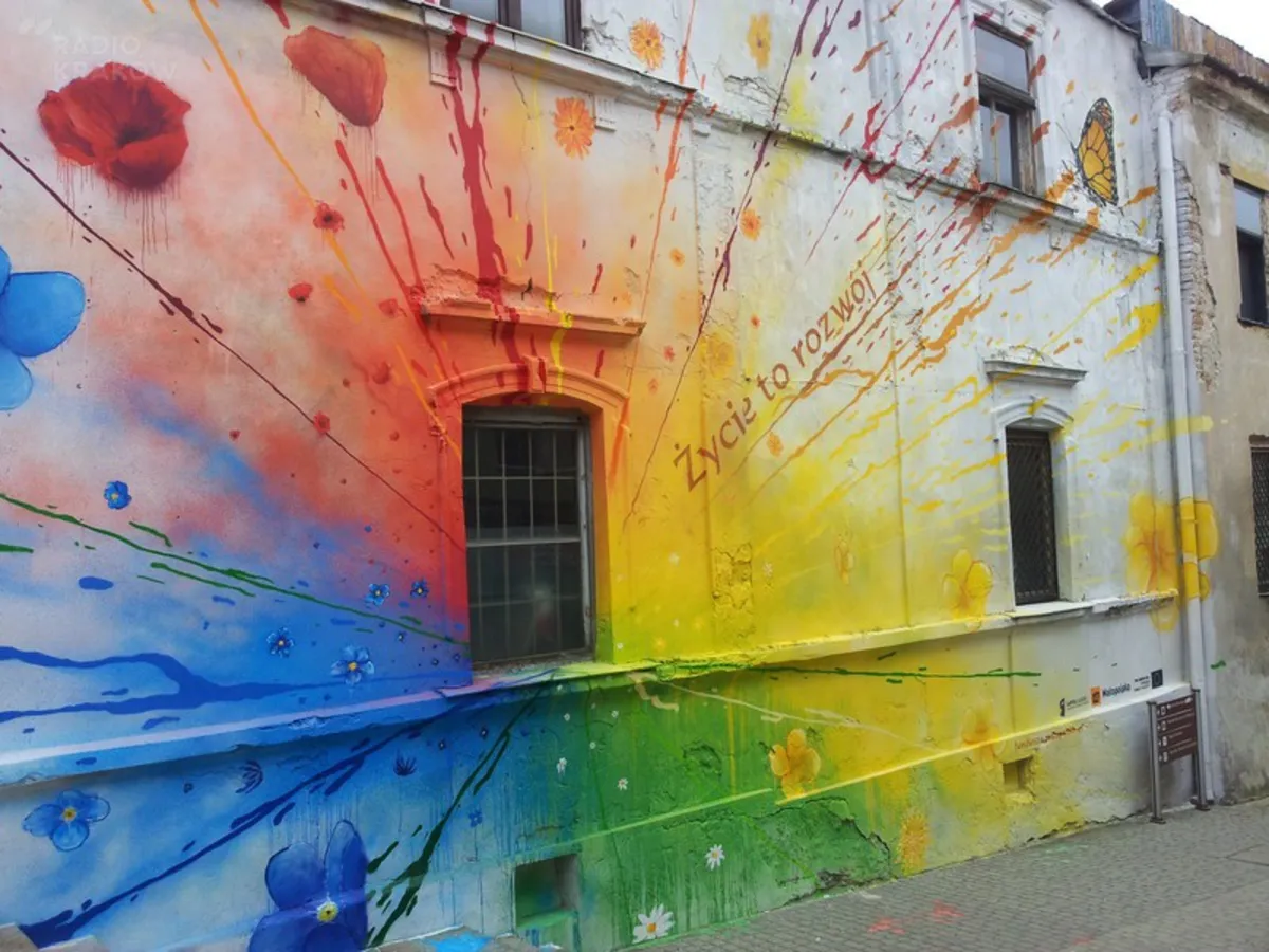 Mural w Tarnowie