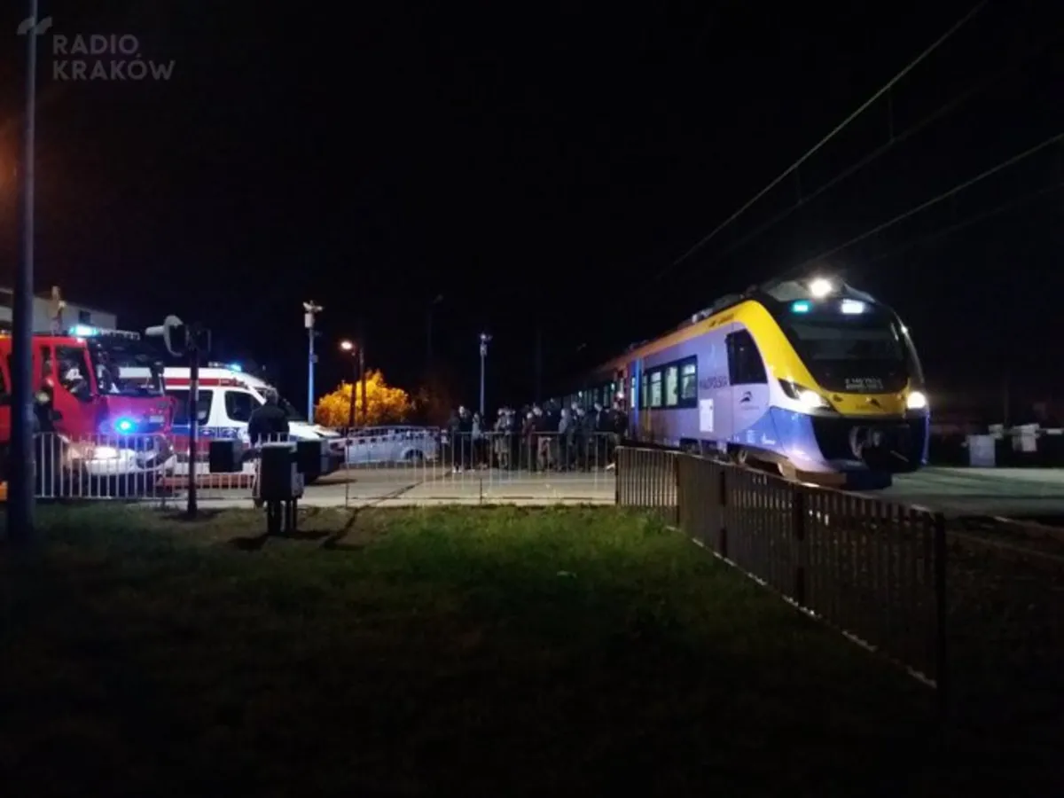 Tragedia w Nowym Sączu. Mężczyzna zginął na przejeździe kolejowym