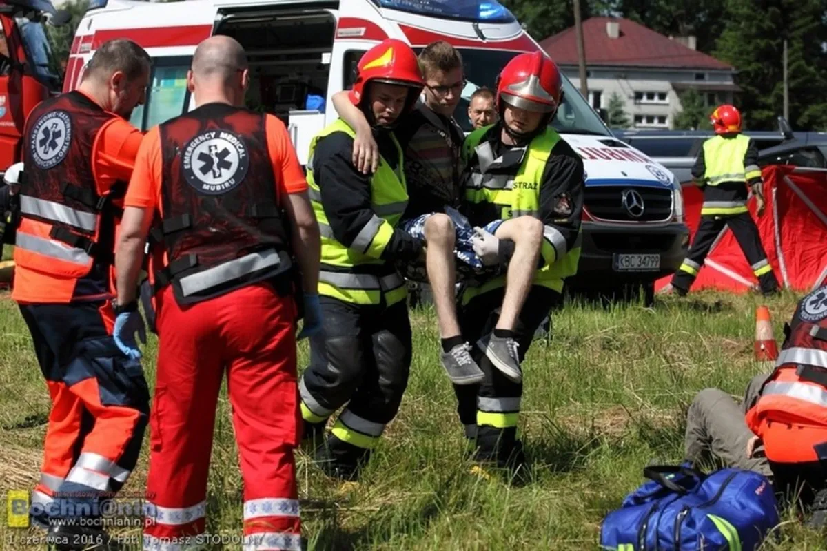 W Dąbrówce k. Bochni odbyły się ćwiczenia służb przed Światowymi Dniami Młodzieży