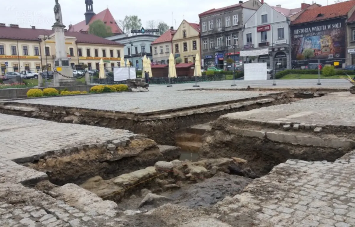 Archeolodzy zapraszali na Rynek w Bochni