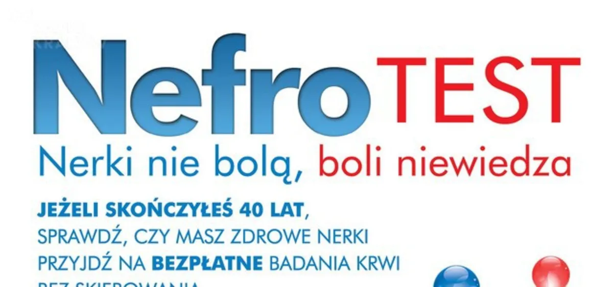 Bezpłatne badania nerek w Limanowej