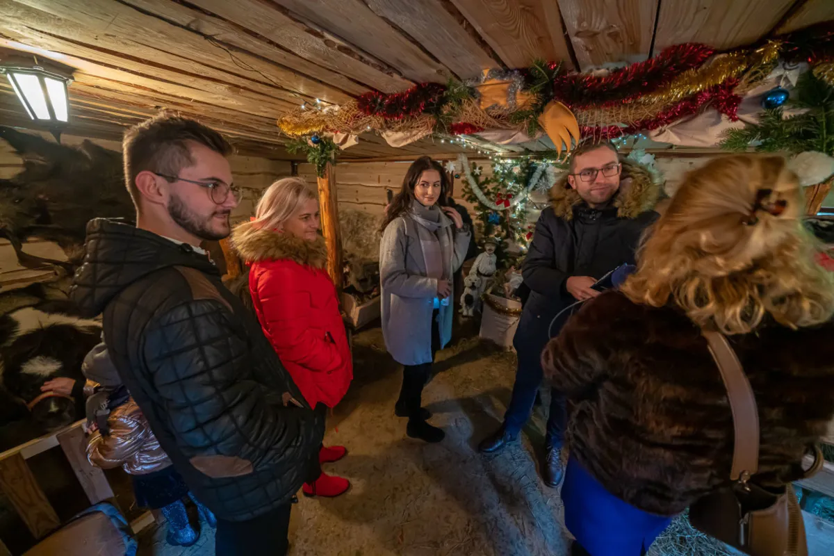 Żywa szopka w Żleźnikowej Wielkiej