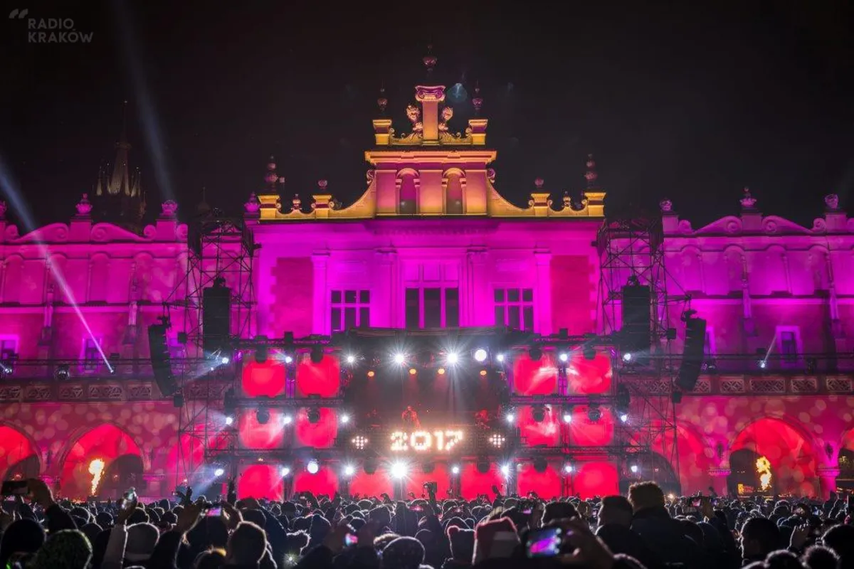 Sylwester w Krakowie: imprezy na trzech różnych scenach w mieście 