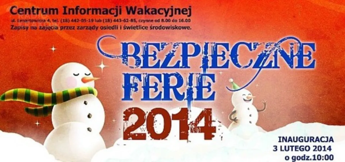 Nowy Sącz: dzieci zaczynają "Bezpieczne ferie"