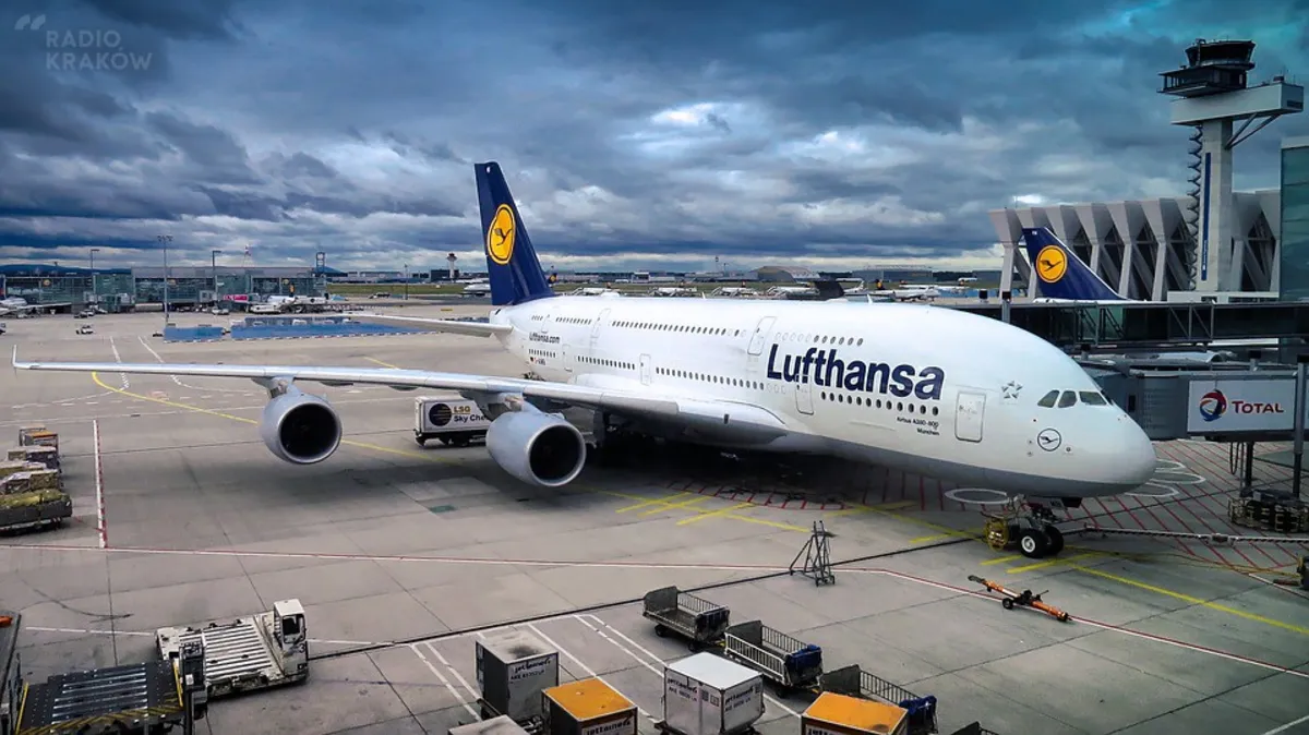 Strajkuje załoga Lufthansy. Część rejsów z i do Krakowa została anulowana