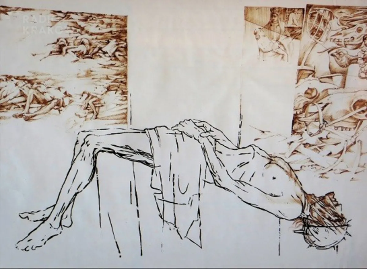 "Grafik z duszą rzeźbiarza" - Marek Szala 