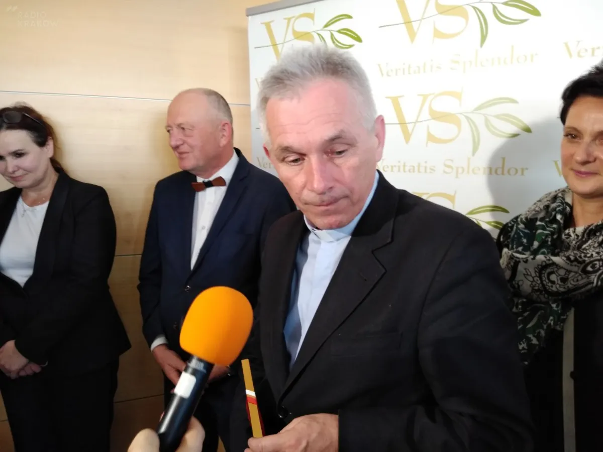Ksiądz Mieczysław Puzewicz laureatem nagrody Veritatis Splendor