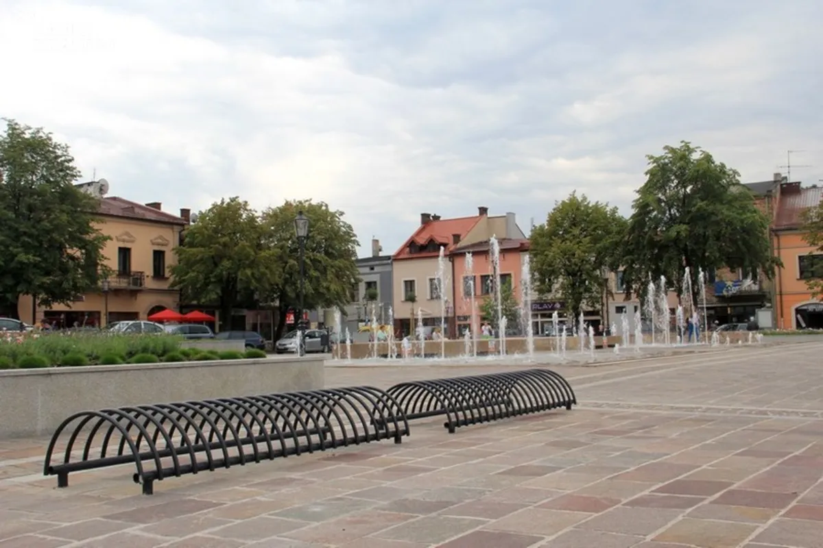 Olkusz - rynek po remoncie