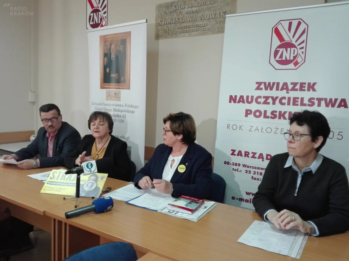 Ponad 1600 szkół w Małopolsce chce przystąpić do strajku 8 kwietnia
