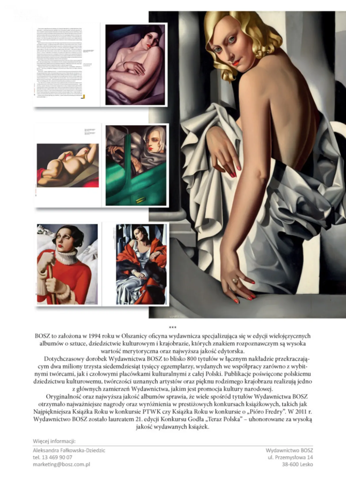Tamara Łempicka, Zofia Stryjeńska i Elisabeth Jerichau-Baumann