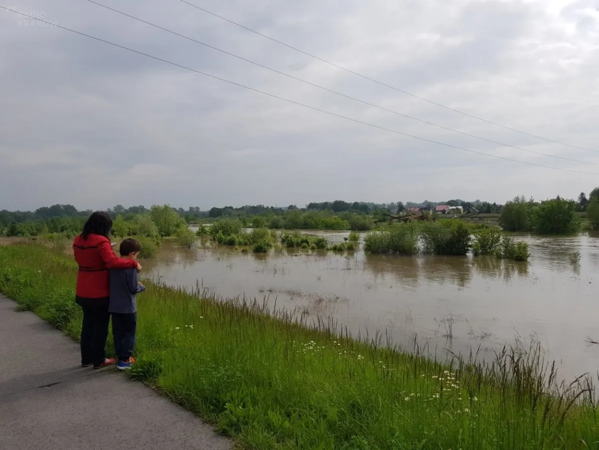 Stabilizuje się sytuacja w Małopolsce. Woda w rzekach opada. RELACJA NA ŻYWO