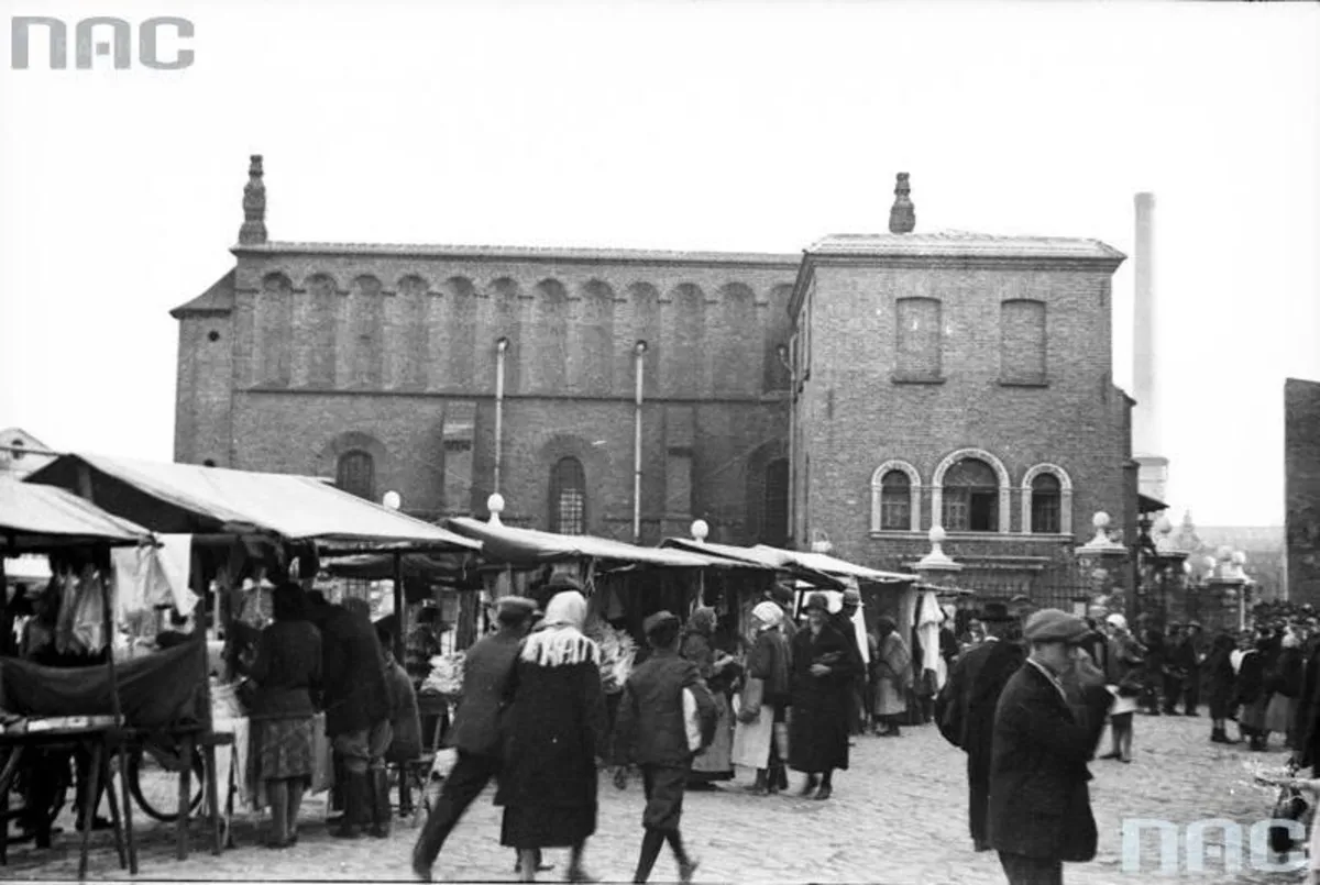 Krakowski Kazimierz na archiwalnych zdjęciach NAC