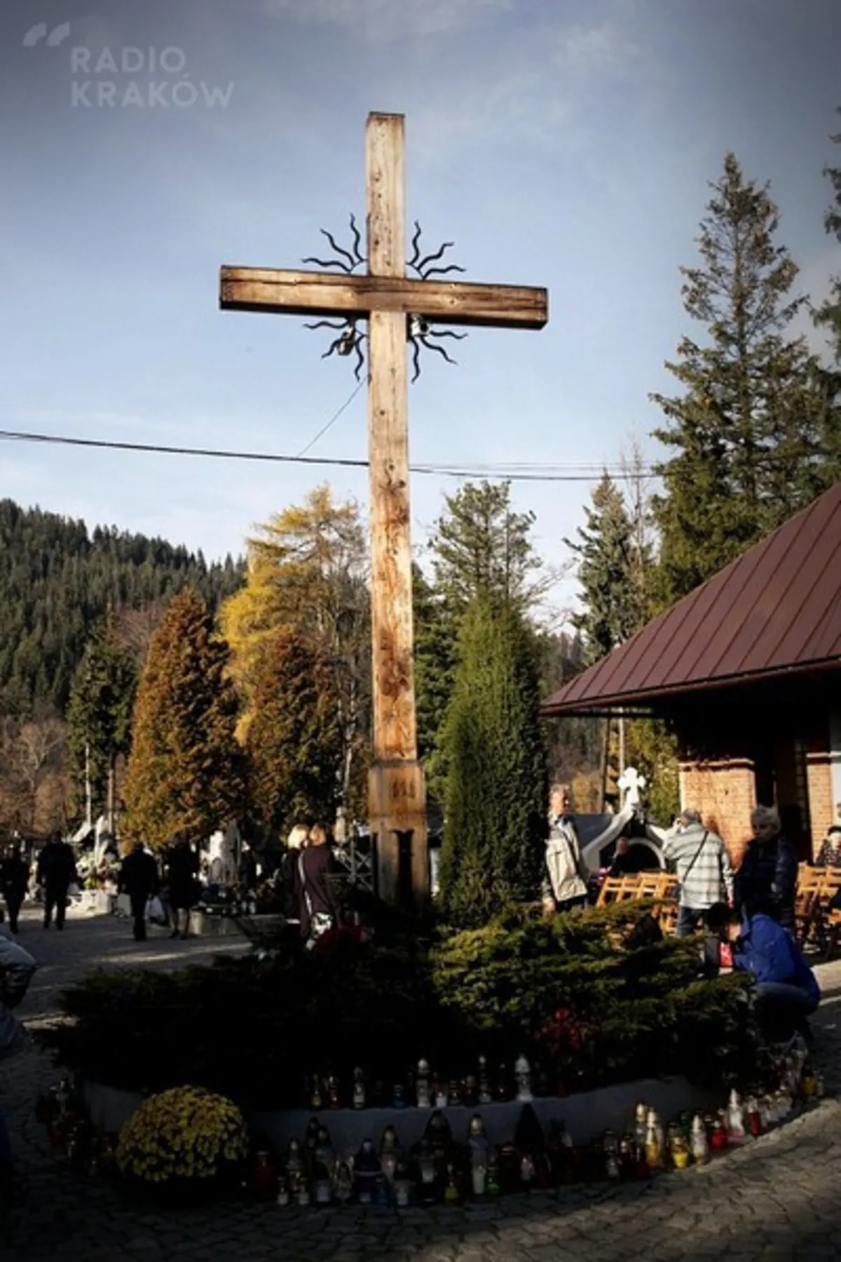 Zdjęcia z cmentarza komunalnego w Zakopanem i z Kościeliska