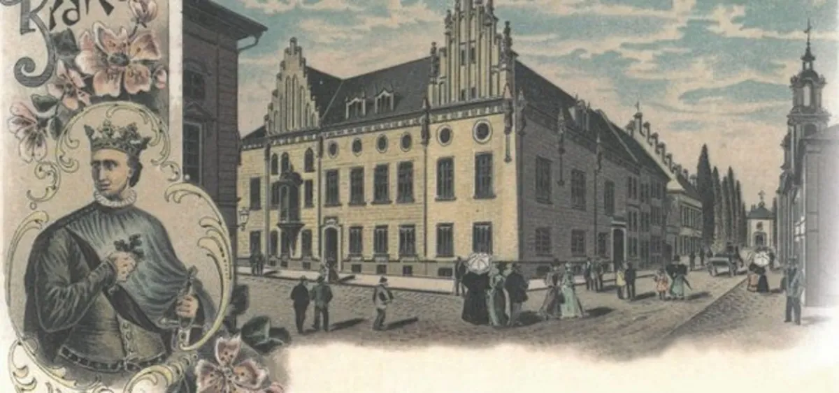 Kraków na pocztówkach sprzed 100 lat