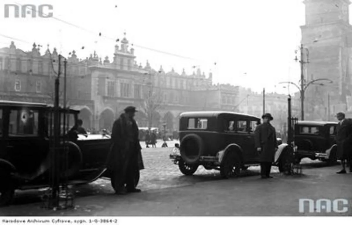 Krakowski Rynek przed wojną