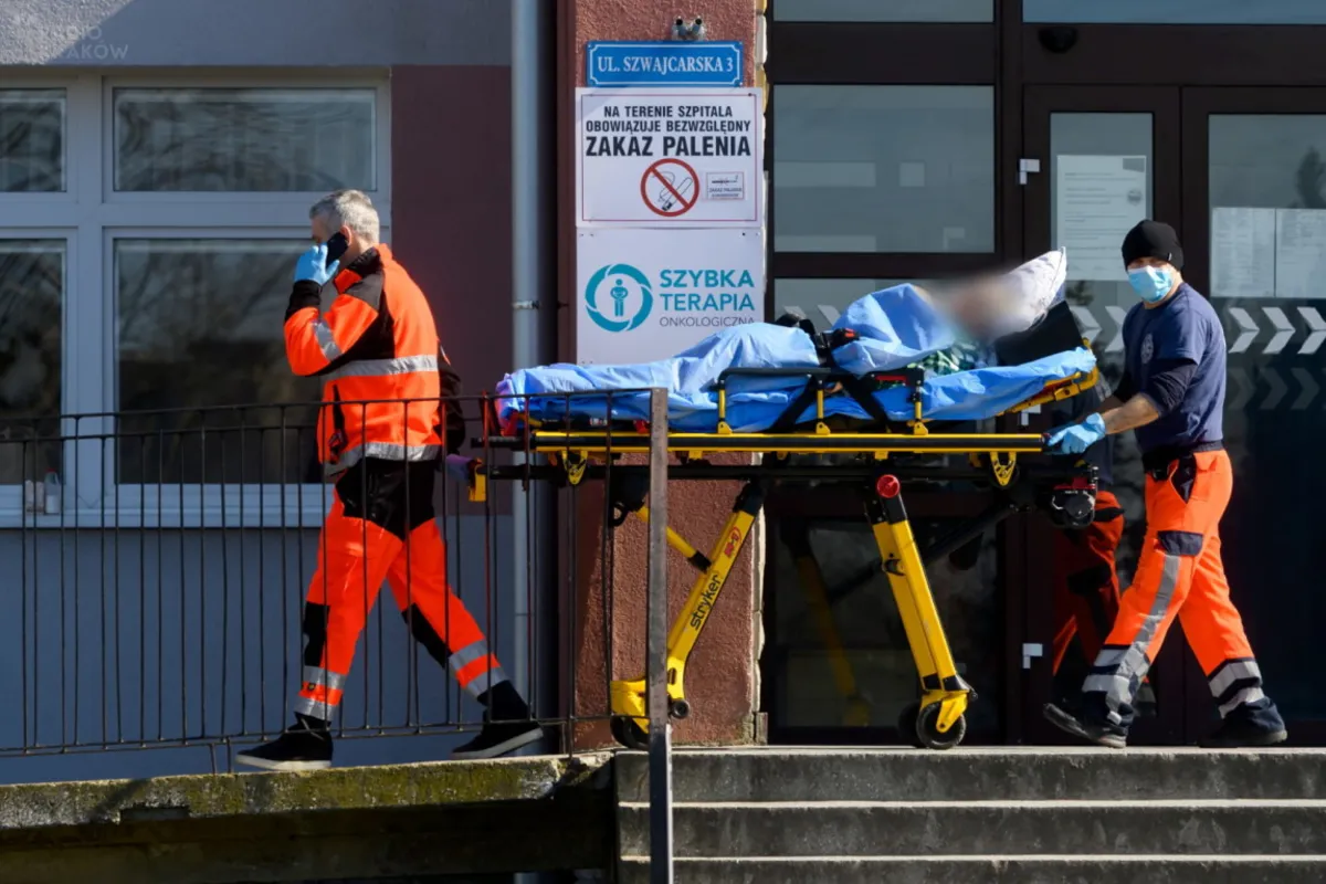 MZ: Kolejnych 5 przypadków w Małopolsce, 45 w całej Polsce; łącznie 844