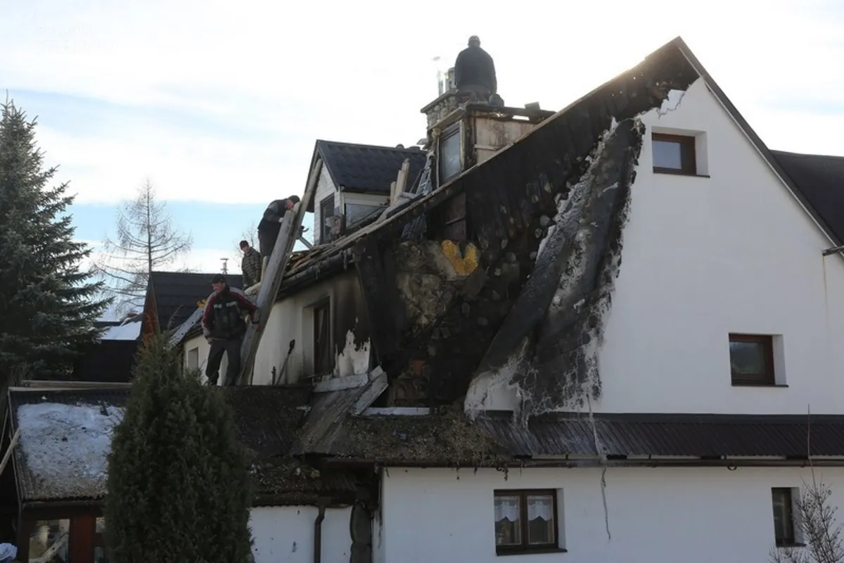 Zakopane: Płonął rodzinny dom dziecka. Całe miasto pomaga