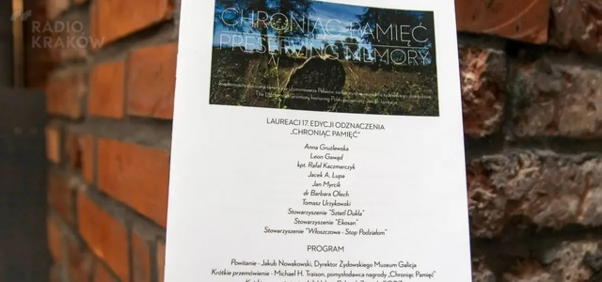 Wyróżnienia "Chroniąc Pamięć"