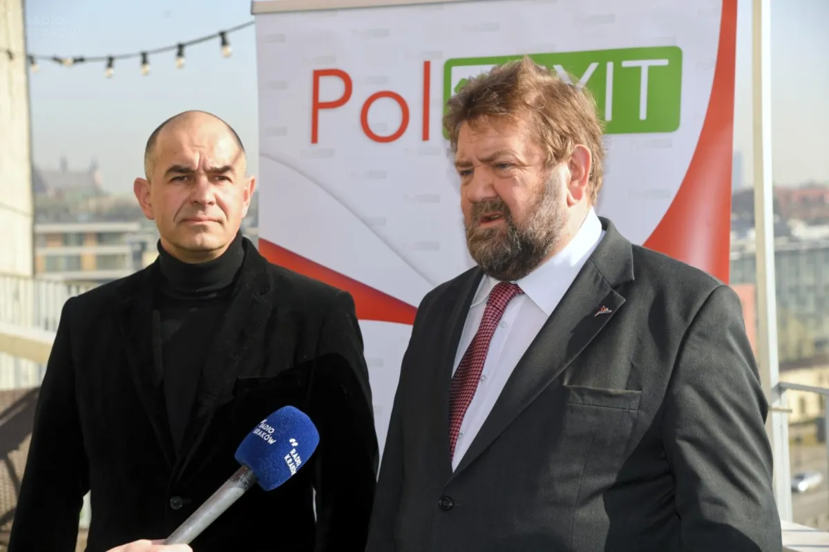 PolEXIT zbierał w Krakowie podpisy pod referendum ws. wyjścia Polski z UE