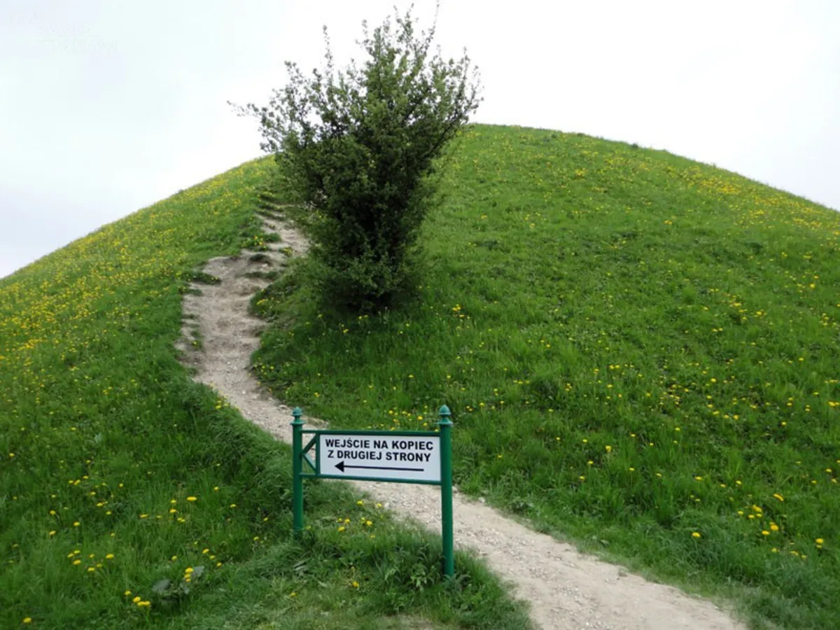 Jak Kopiec Krakusa wyglądał kiedyś