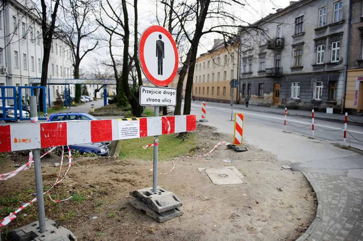 Remont ulicy Mickiewicza w Tarnowie