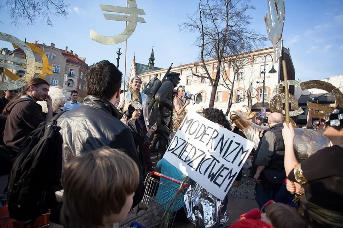 Chciwość miasta - protest 22.03.14
