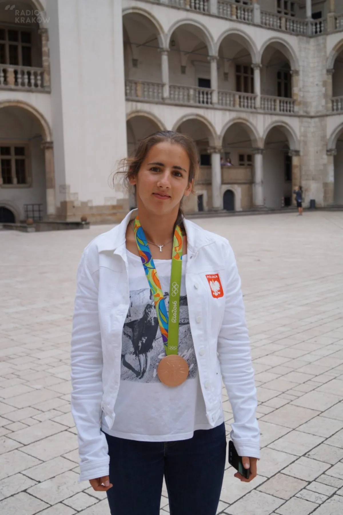 Maria Springwald - medalistka z Rio - gościem  Radia Kraków