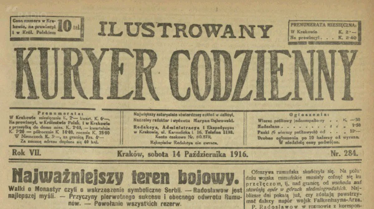 Kraków 100 lat temu "Pod lupą"