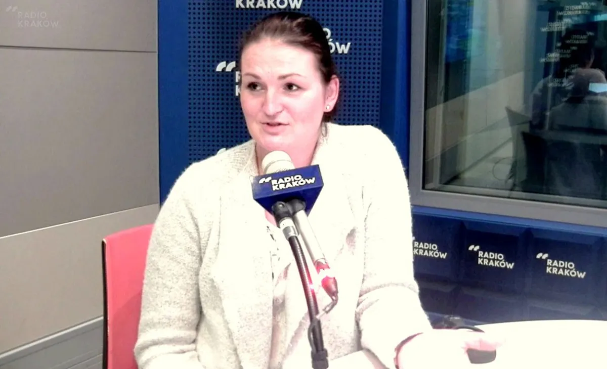 Dorota Gburczyk-Sikora - wieloletnia kapitan i podpora koszykarskiej drużyny Wisły Can Pack Kraków w Radiu Kraków