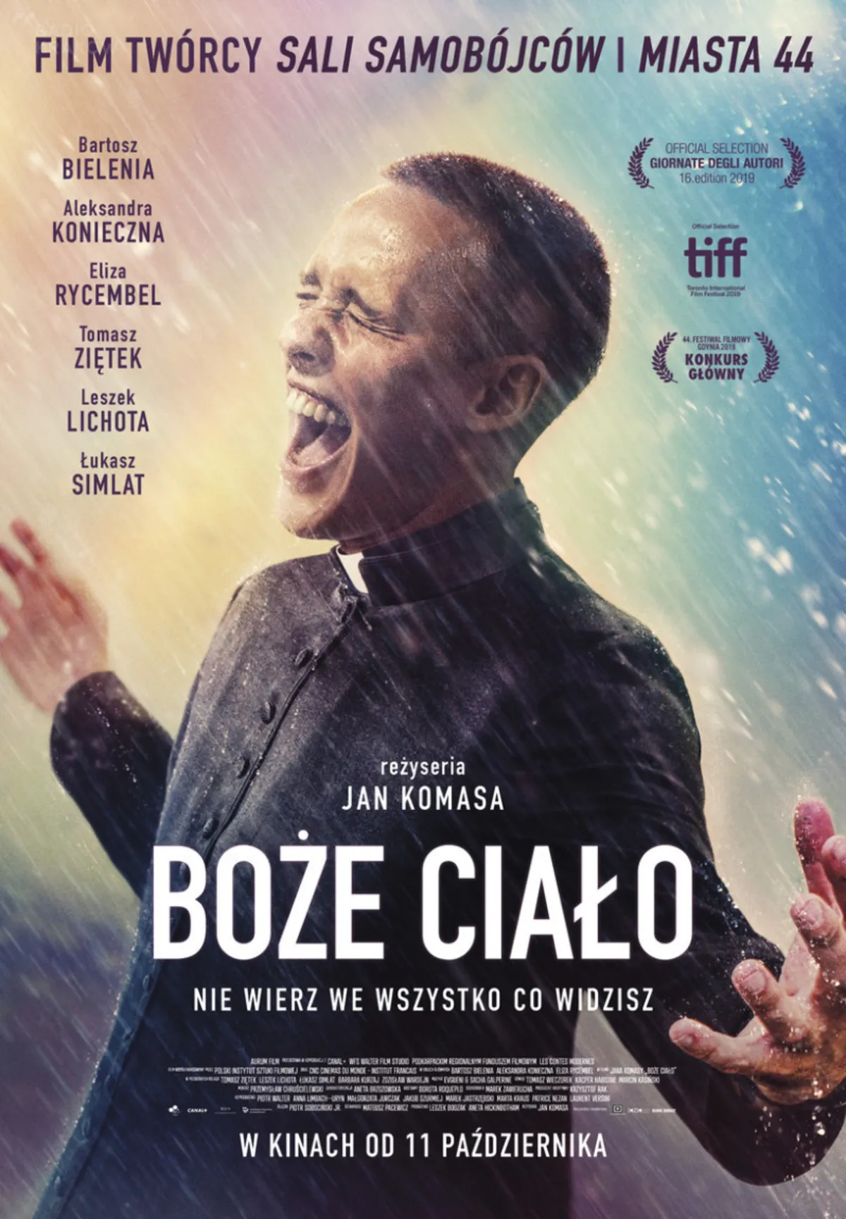 "Boże Ciało", "Ikar. Legenda Mietka Kosza" i "Portret kobiety w ogniu"