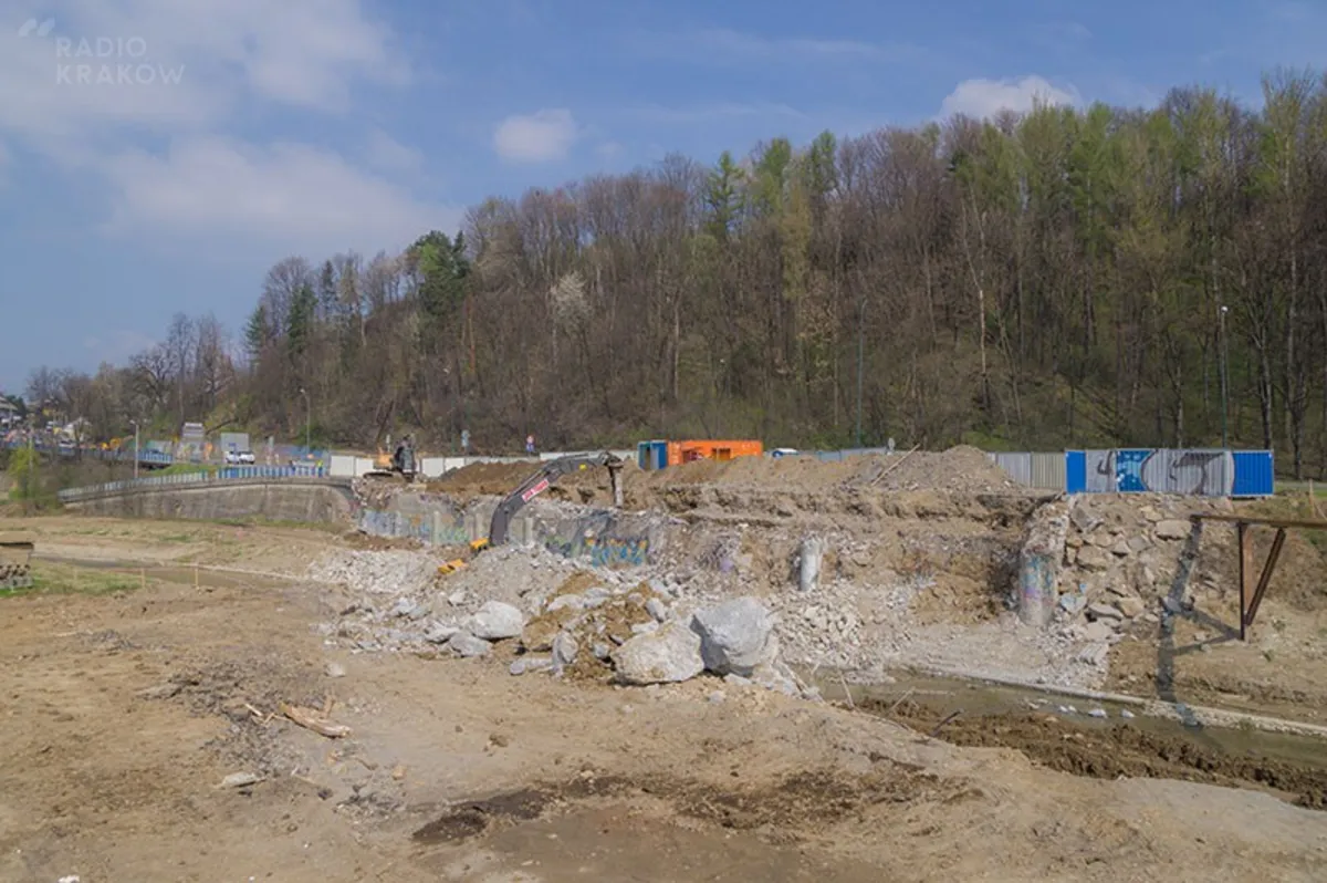 Nie ma już mostu na ulicy Tarnowskiej w Nowym Sączu