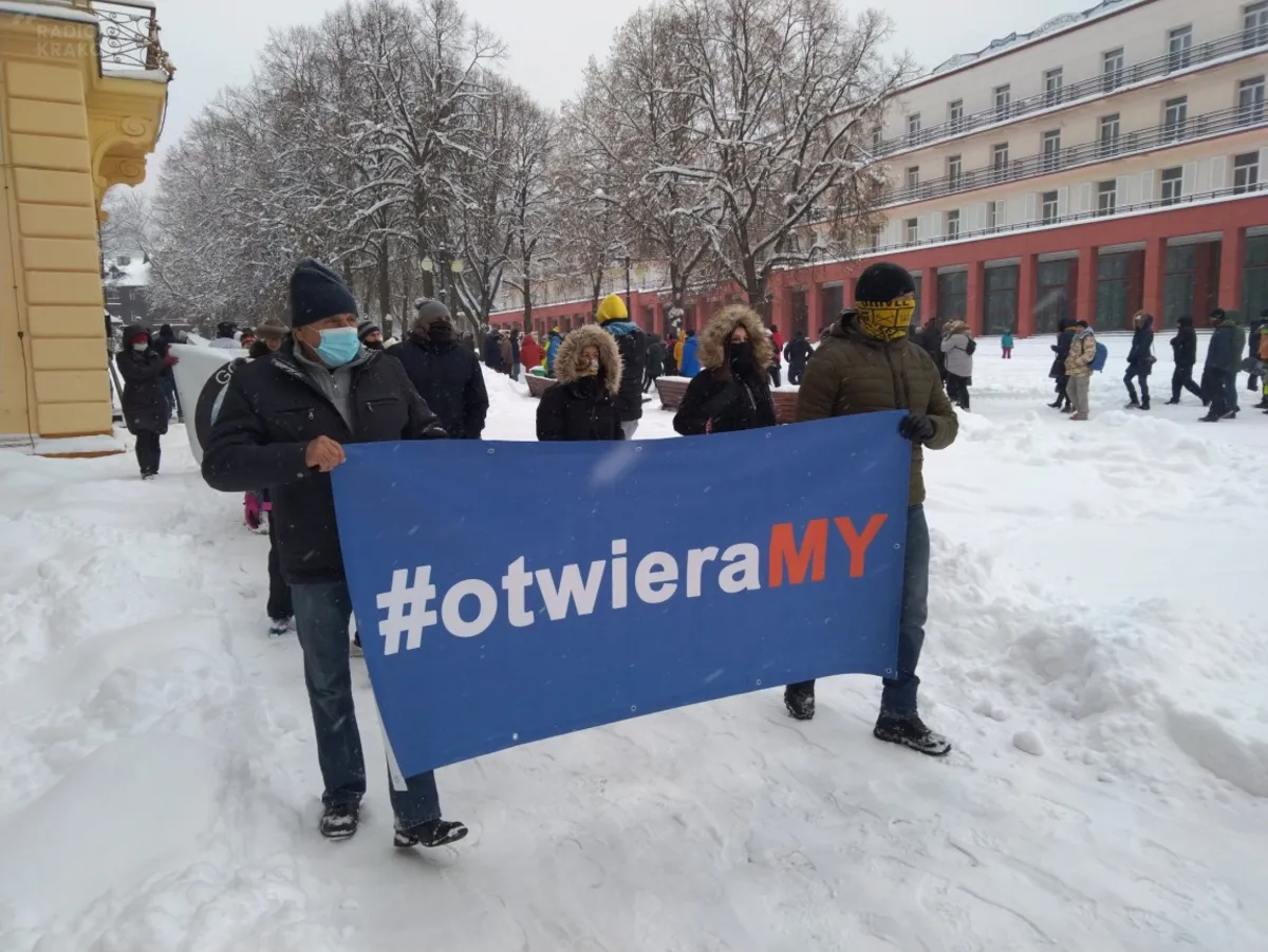 Krynica: milczący protest branży turystycznej