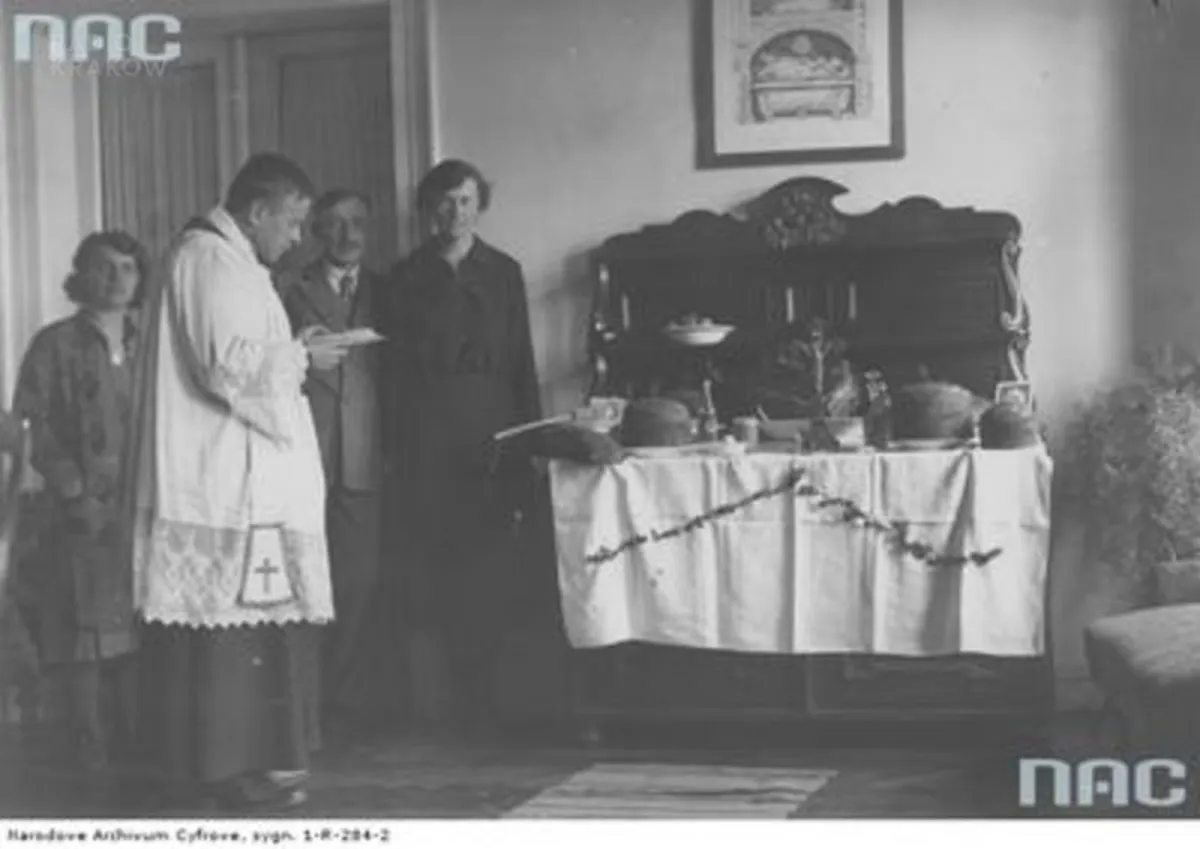 Wielkanoc w Małopolsce na archiwalnych zdjęciach, fot. Narodowe Archiwum Cyfrowe, www.nac.gov.pl
