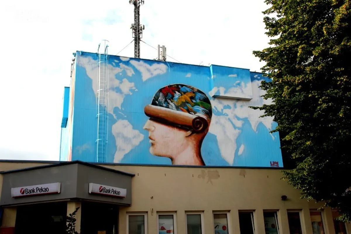 W Oświęcimiu powstał nowy mural
